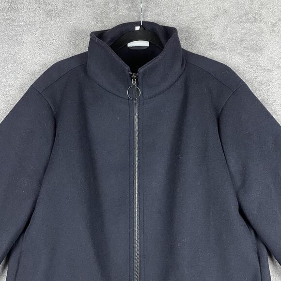 Akris Punto Jacket Womens 8 Wool Blend Bergdorf Goodman Modern Boxy Minimalist - Picture 2 of 16